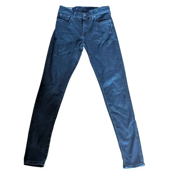 Polo Ralph Lauren Dark Wash Skinny Jeans, Size 27 - Picture 1 of 6